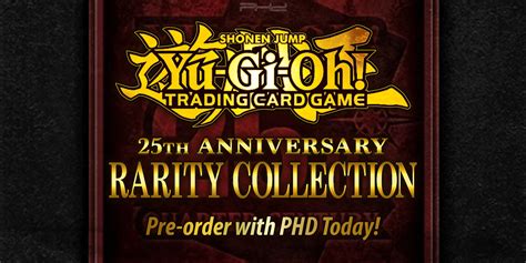 Yu Gi Oh Th Anniversary Rarity Collection Konami Phd Games