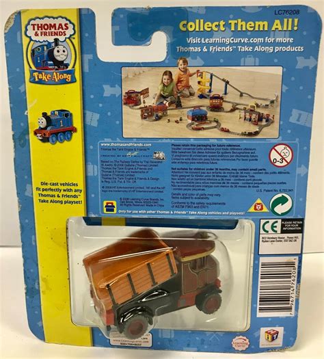 Thomas And Friends Take Along Elizabeth Vintage Lorry Diecast Metal 2008