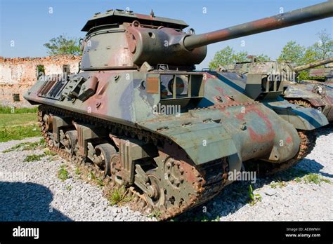 M36 Modified Jackson Tank Destroyer Of Ex Yugoslav Army And