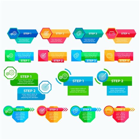 Premium Vector Full Pack Infograpic Collection