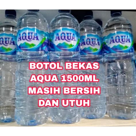 Jual Botol Bekas Aqua Ml Botol Cupang Shopee Indonesia