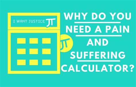 Pain And Suffering Calculator Find True Cost Of Your Misery