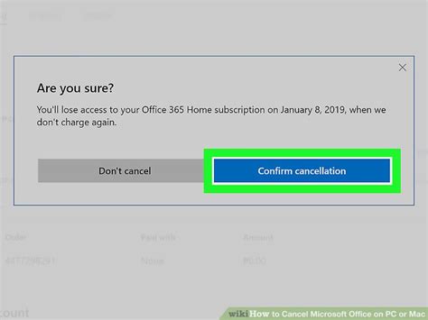 How to Cancel Microsoft Office on PC or Mac: 9 Steps