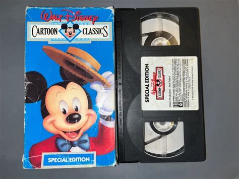 Vhs Walt Disney Cartoon Classics Special Edition Mickey And Seal Vhs