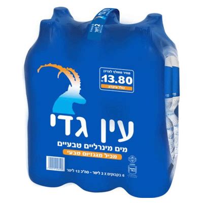Вода Эйн Геди 6 шт. по 2 л. ⋆ Русфуд - продукты с доставкой
