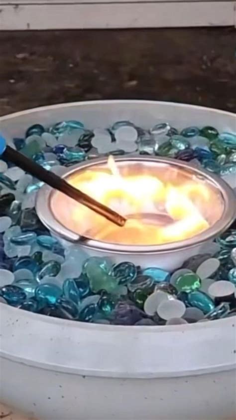 DIY Dollar Tree Home Decor Firepit Backyard Outdoors Craft