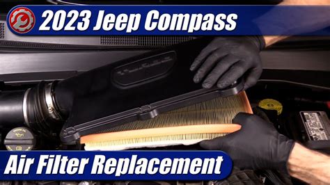 2023 2024 Jeep Compass Air Filter Replacement Youtube