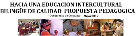 Educa Anta Propuesta Pedagógica Eib En Consulta Nacional