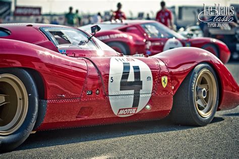 Type 01 Ferrari 312p Le Mans Classic 2014 Classic Racing Cars