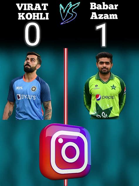 Virat Kohli Vs Babar Azam Shorts Facts Youtube