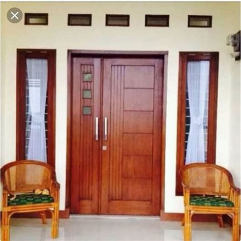 Jual Kusen Pintu Paketan 1 Rumah Kayu Meranti Oven Shopee Indonesia