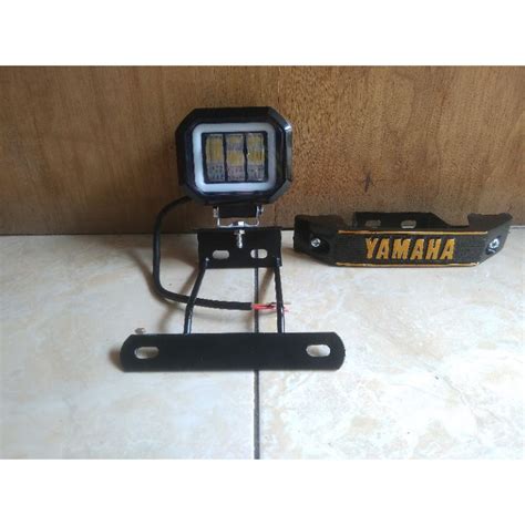 Jual Paket Lampu Sorot Tembak Mata Led Rx King Set Kumisan Dan