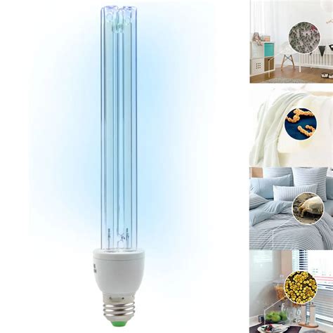 E Uvc Ultraviolet Uv Light Tube Bulb W Disinfection Lamp Ozone