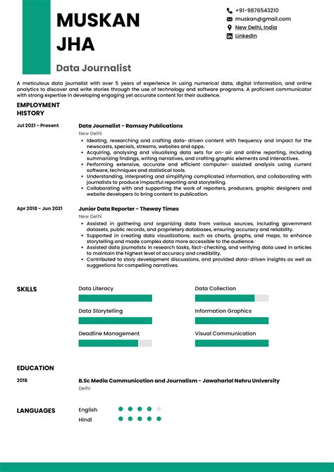 Sample Resume Of Data Annotator With Template Writing Guide Resumod Co