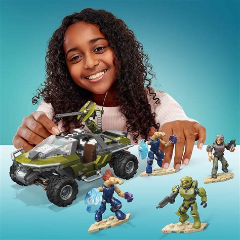 MEGA CONSTRUX GNB25 Halo Ataque De Warthog 314 Piezas Tecnigames