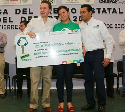 Informativo Chiapas Reciben 285 jóvenes de Chiapas recursos temporales