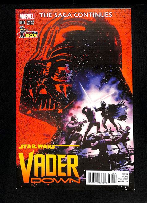 Star Wars Vader Down 1 Mike Mayhew Variant Comic Con Box Exclusive