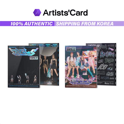 Aespa Nd Mini Album Girls Kwangya Ver Real World Ver Lazada