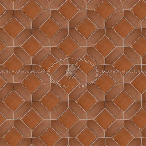 Terracotta Tile Texture Seamless