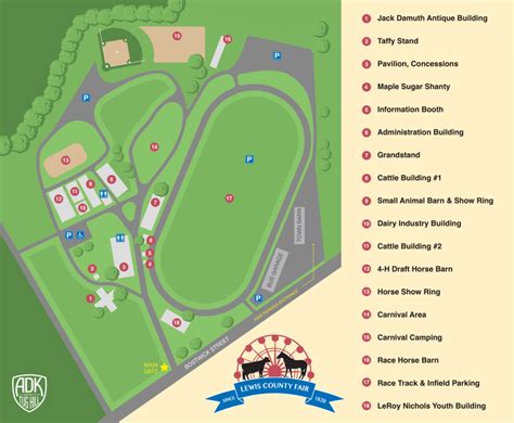 Fairgrounds Map – Lewis County Fair