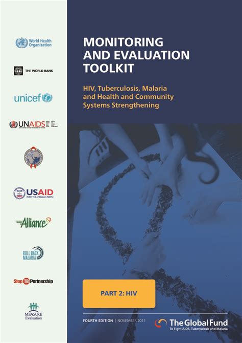 Monitoring And Evaluation Toolkit Hiv Tuberculosis Malaria And Health