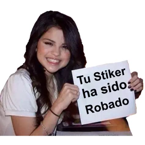 Tu Stiker Ha Sido Robado Sticker De WhatsApp DescargarStickers