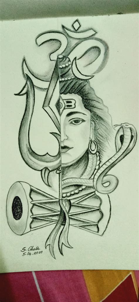 Lord Shiva | Shiva art, Art drawings sketches, Art drawings sketches simple