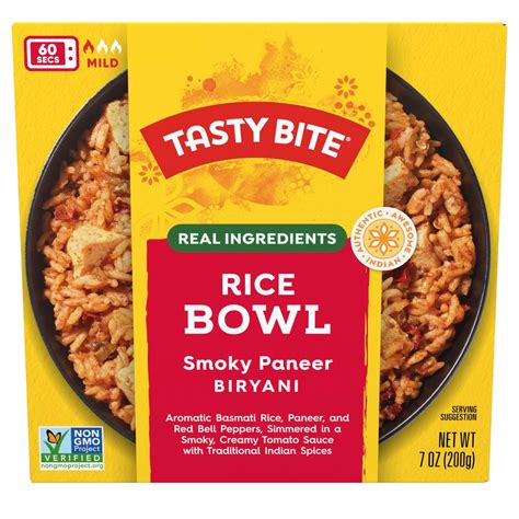 Smoky Paneer Biryani Rice Bowl - 6 pack | Tasty Bite | Tasty Bite