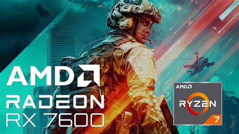 RX 7600 Ryzen 7 5700x Battlefield 2042 Ultra 1080p IPhone Wired