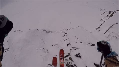 Lake Louise Ski Resort North Cornice Cliffs Youtube