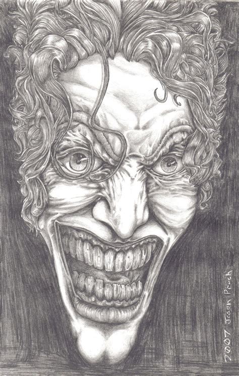 The Joker A Portrait By Hcaep On Deviantart