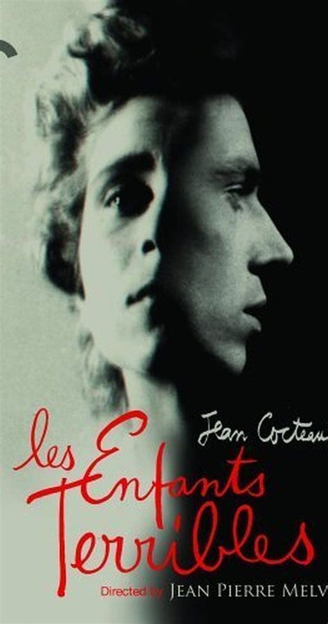 Les Enfants Terribles 1950 Jean Cocteau The Criterion Collection Cinema Posters