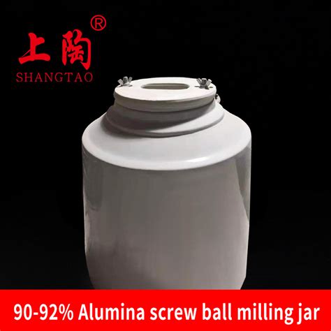 Ml Alumina Ceramic Ball Mill Pot Ceramic Grinding Jar Ml