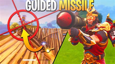 Legendary Guided Missile Launcher Vs Huge Base In Fortnite Ps Pro