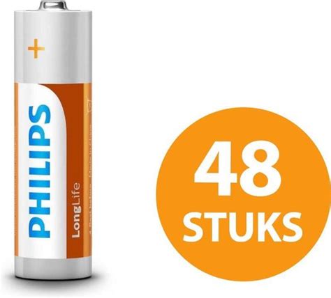 Philips Longlife Batterijen Aa Stuks Blisters A St Bol