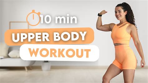 Min Upper Body Workout Entrainement Haut Du Corps Avec Halt Res