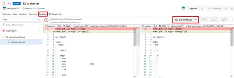 Resolve Merge Conflicts Git Azure Devops Server Side Stack Overflow