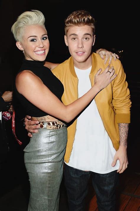 Pictures Of Miley Cyrus And Justin Bieber Together