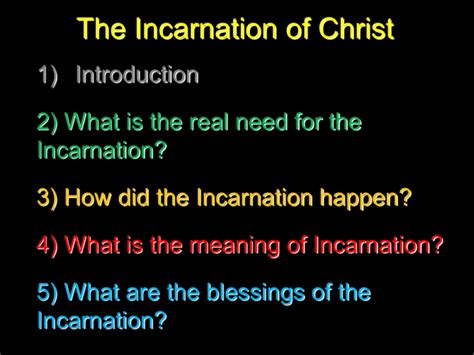 The Doctrine Of Incarnation