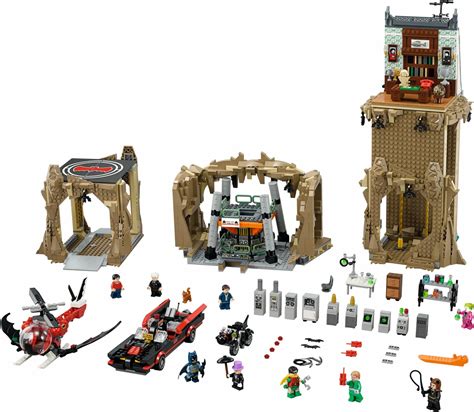 Every LEGO batcave, ranked