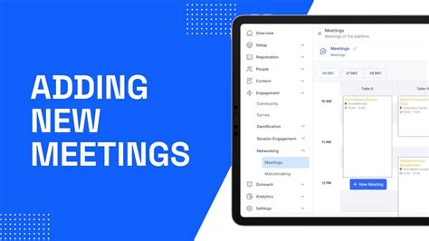 Eventify Adding New Meetings Youtube