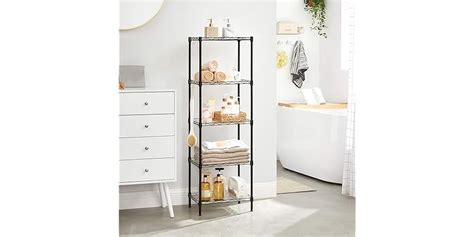 Songmics Kitchen Metal Shelves 5 Tier