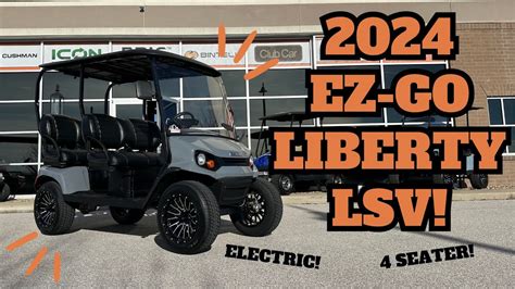 2024 Ezgo Liberty Lsv Dean Team Golf Carts Youtube