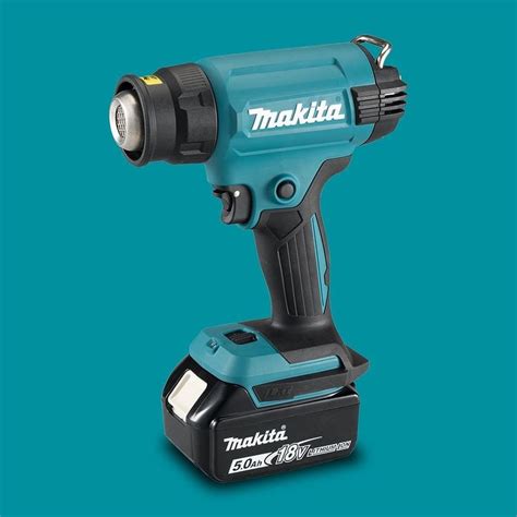 Makita Dhg181zj 18v Lxt Cordless Heat Gun Body Only In Makpac Carry Case Inc 4x Accessories