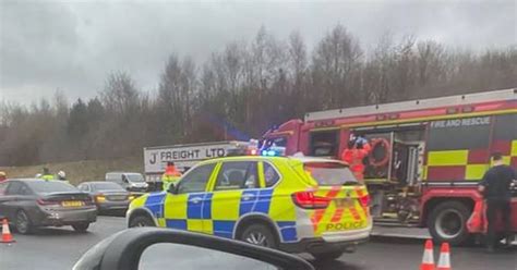 Live Long Delays As Two Lanes Closed On M60 After Crash Near Ashton