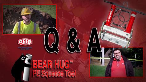 Bear Hug™ Pe Squeeze Tool Qanda Reed Manufacturing Youtube