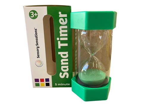 Sand Timers Pack Of 6 By Sensory Sensations New Dimension Oz