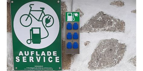 E Bike Ladestation Beim Gasthof Schwarz E Bike Ladestation