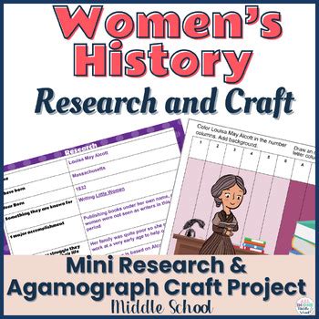 Women S History Month Craft For Middle School Agamograph Project