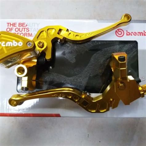 Promo Master Rem Brembo Tabung Kaca Segitiga Cnc Universal Diskon 23